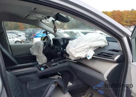 2021 Toyota Sienna Le из США, поврежденный, VIN 5TDKRKEC8MS071429